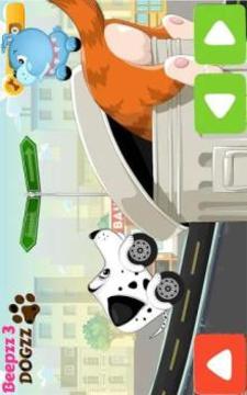 Car Racing game for Kids - Beepzz Dogs *游戲截圖4