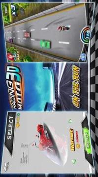 Moto Racing 3D Game游戲截圖3