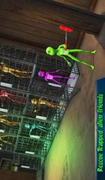 Scary Green Grandpa Alien游戲截圖3