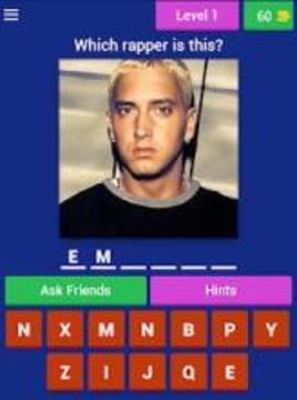 Guess the USA Rapper游戲截圖2