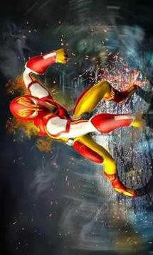 Flame Man Flying Super Hero: City Rescue Mission游戲截圖2
