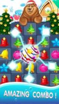 Candy Christmas Match 3游戲截圖4