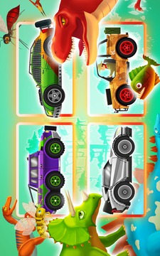 Fun Kid Racing Dinosaurs World游戲截圖1