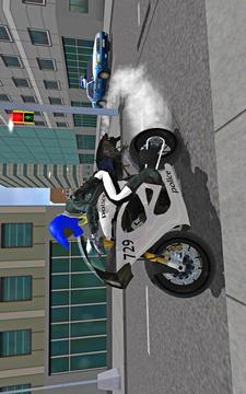 Police Motorbike Race Simulator 3D游戏截图2