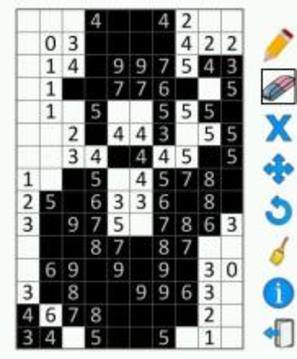 JDraw Japanese Mosaic游戲截圖3