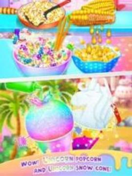 Unicorn Food Galaxy - Crazy Trendy Foods Fun游戲截圖3