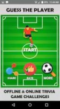 Football Soccer Quiz 2018: Guess the Player游戲截圖3