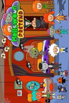 My Pretend Halloween - Trick or Treat Friends FREE游戲截圖5