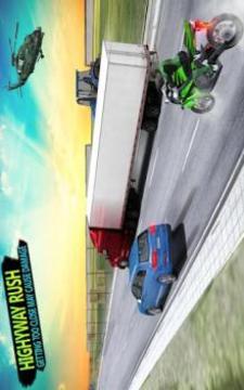 Superhero Stunts Bike Racing游戲截圖1