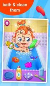 Baby Games: My Newborn Day Care & Babysitting!游戲截圖4