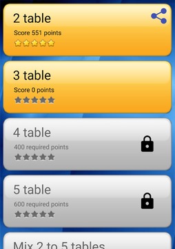 Multiplication Tables Game游戲截圖3