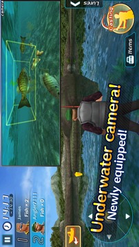 Bass Fishing 3D II游戏截图2