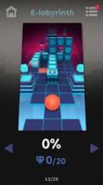 Rolling Ball in sky游戲截圖1