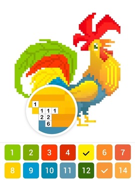 Draw.ly - Pixel Art Coloring游戲截圖1