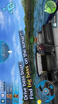 Bass Fishing 3D II游戏截图1