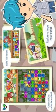Mora Life: Fruits Farm Story Mania: Match 3 Game游戲截圖3