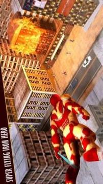 Flying Iron Superhero Man - City Rescue Mission游戲截圖4