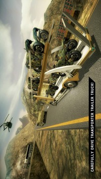 Offroad Army Transporter Sim: Uphill Driving Game游戲截圖4
