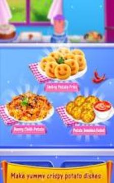 Crispy Fry Potato - Cooking Game游戲截圖3
