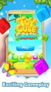 Toy Cube Crash: Addictive Casual Game for Free游戲截圖1