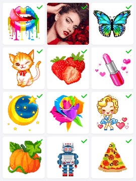 Draw.ly - Pixel Art Coloring游戲截圖3
