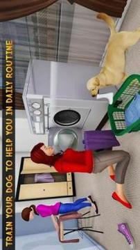 Family Pet Dog Home Adventure Game游戲截圖3