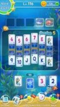 Solitaire - Fish Rescue游戲截圖1