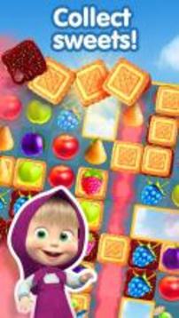 Masha and The Bear Jam Match 3游戲截圖2