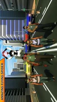 Flying Superhero Iron Spider hero Mission游戲截圖4