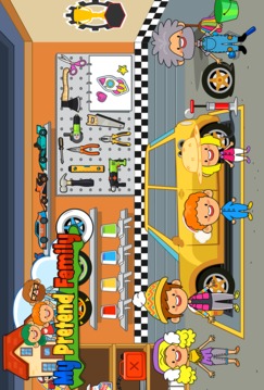 My Pretend Home & Family - Kids Play Town Games!游戲截圖1
