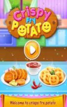 Crispy Fry Potato - Cooking Game游戲截圖4