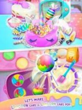 Unicorn Food Galaxy - Crazy Trendy Foods Fun游戲截圖4
