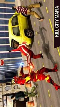 Flying Iron Superhero Man - City Rescue Mission游戲截圖2