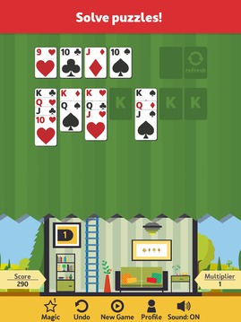 Solitaire Tower游戲截圖1