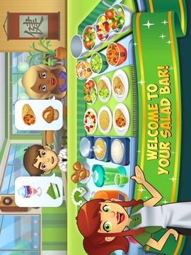 My Salad Bar - Healthy Food Shop Manager游戲截圖5