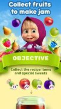 Masha and The Bear Jam Match 3游戲截圖5