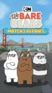 We Bare Bears Match3 Repairs游戲截圖1