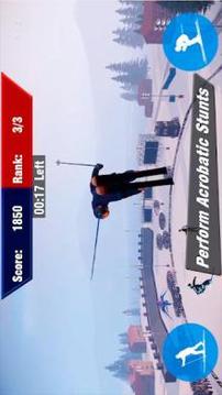 Extreme Snow Skater 3d : Skateboard Games Master游戲截圖2