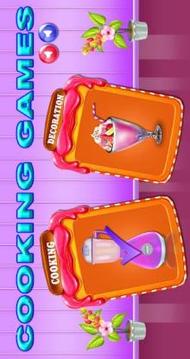 milkshake cooking and decoration games for girls游戲截圖1