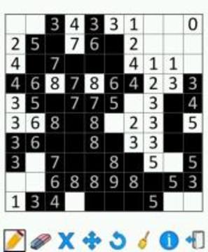 JDraw Japanese Mosaic游戲截圖1