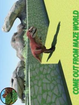 Real Jurassic Dinosaur Maze Run Simulator 2018游戲截圖1