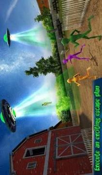 Scary Green Grandpa Alien游戲截圖2
