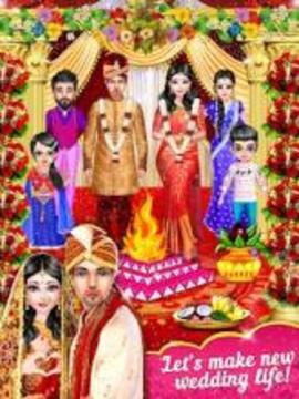 Indian Girl Royal Wedding - Arranged Marriage游戲截圖4