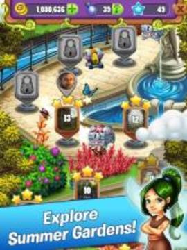 Hidden Mahjong: Summer Garden游戲截圖2