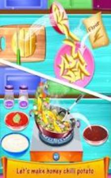 Crispy Fry Potato - Cooking Game游戲截圖2