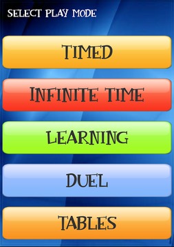 Multiplication Tables Game游戲截圖2