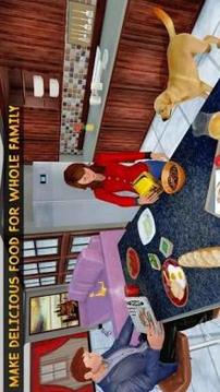 Family Pet Dog Home Adventure Game游戲截圖4