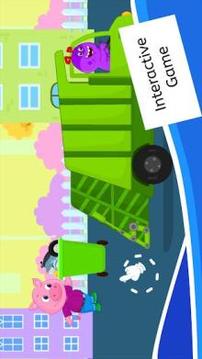 Garbage Truck Games for Kids - Free and Offline游戲截圖2
