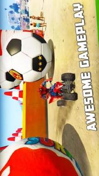 Quads Superheroes Stunts Racing游戲截圖1