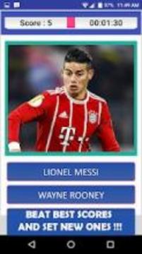 Football Soccer Quiz 2018: Guess the Player游戲截圖4